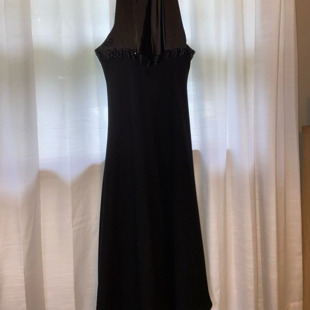 Halter Neck Little Black Dress - Picture 3 of 6